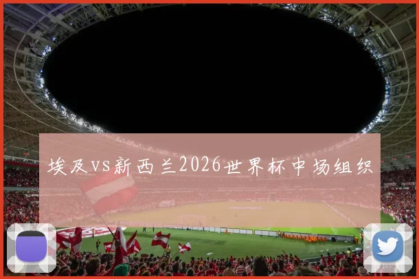埃及vs新西兰2026世界杯中场组织